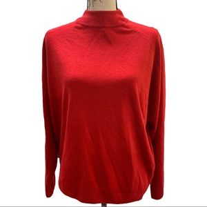 Tog Shop Spindrift Red Long-Sleeve Mock Neck size 1X